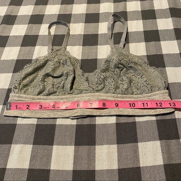 Aerie Wide Band Triangle Bralette Size Medium - Picture 3 of 8